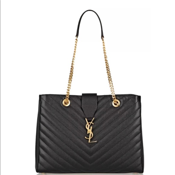 ysl monogram tote